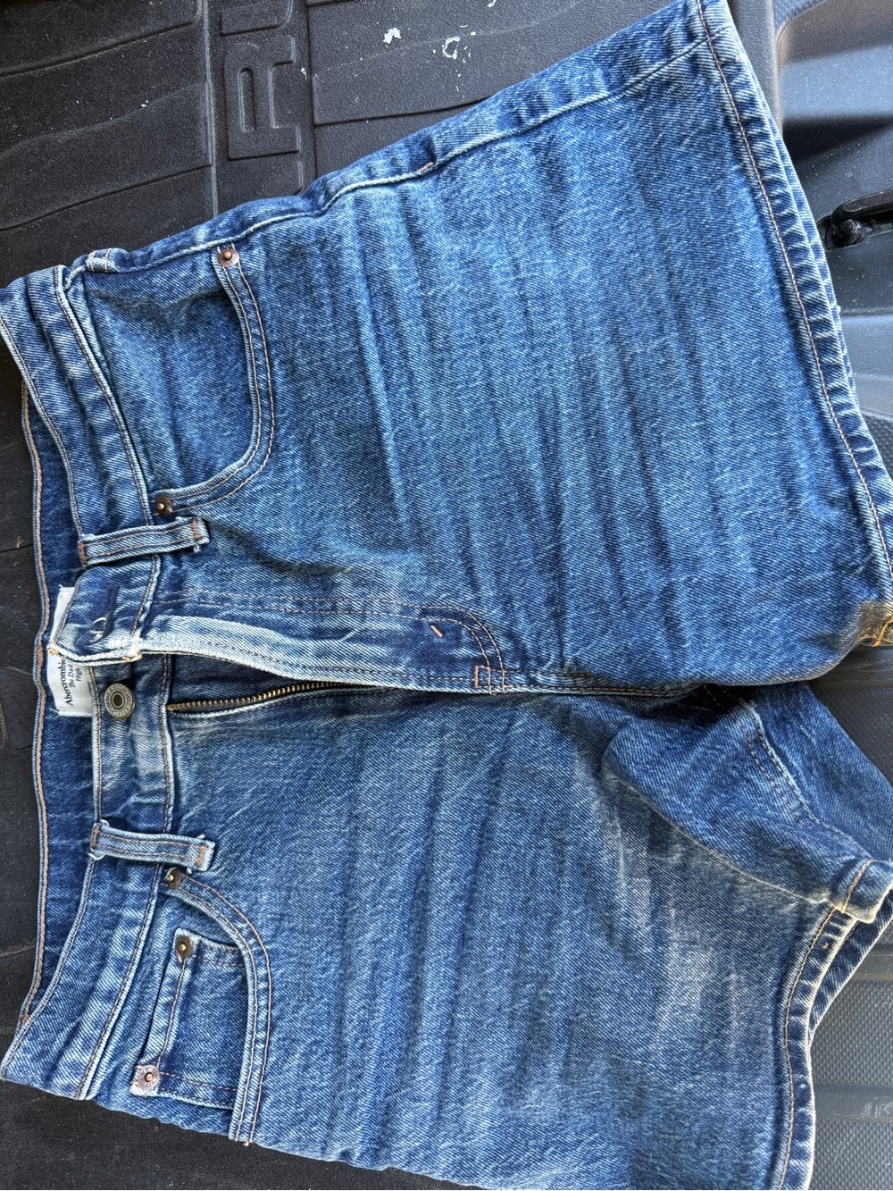 Abercrombie & Fitch High Rise Blue Jeans Waist 26
